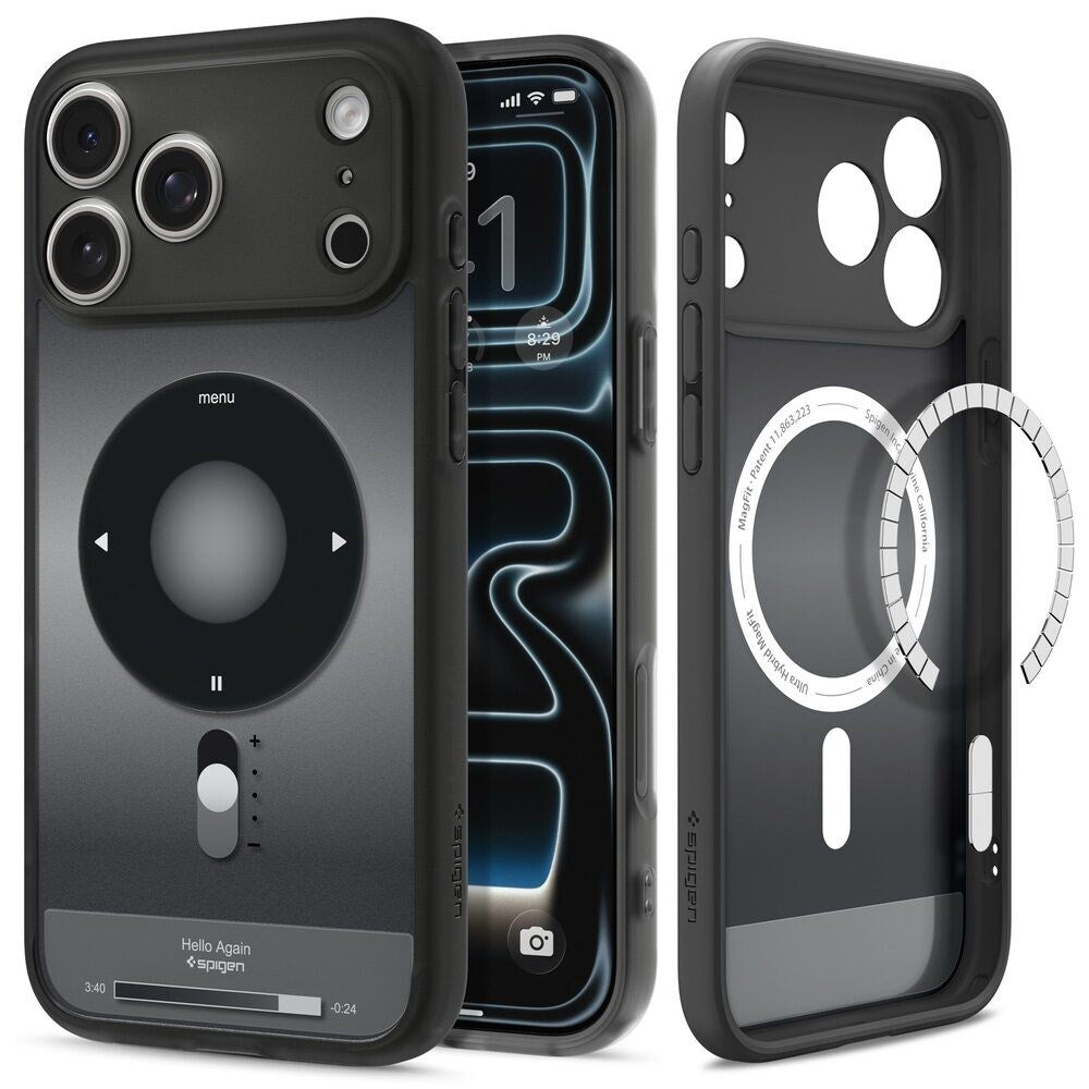 iPhone 18 Pro / 17 Pro Spigen Ultra Hybrid Case - MagSafe Compatible - Black