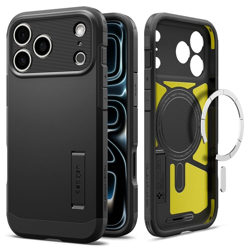 iPhone 18 Pro / 17 Pro Spigen Tough Armor T Case - MagSafe Compatible - Black