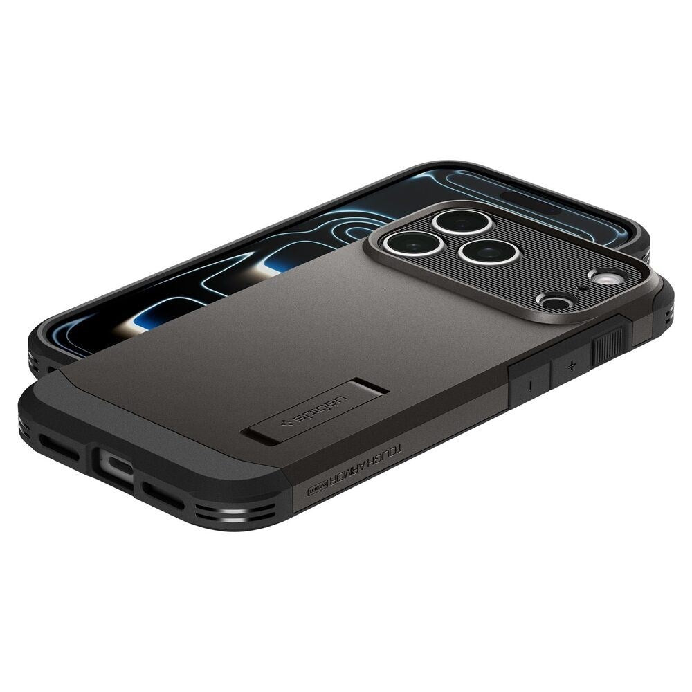 iPhone 18 Pro / 17 Pro Spigen Tough Armor T Case - MagSafe Compatible - Grey