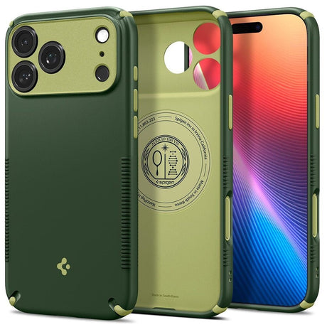 iPhone 18 Pro Max / 17 Pro Max Spigen Nano Pop Hybrid Case - MagSafe Compatible - Green