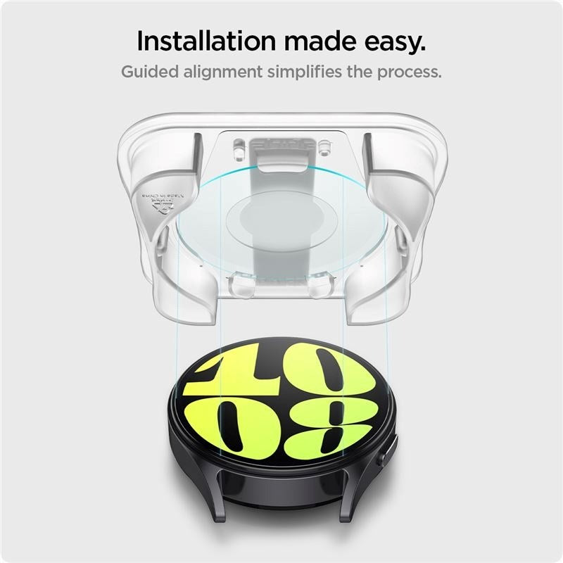 Samsung Galaxy Watch 7 (44mm) Spigen EZ Fit Glass Screen Protector - 2 Pcs. - Transparent
