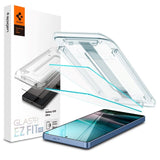 Samsung Galaxy S25 Ultra Spigen EZ Fit Glas.tR Screen Protection 2 Pcs. - Case Friendly - Transparent