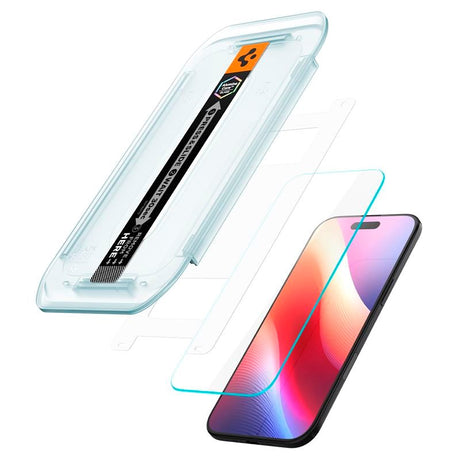 iPhone Air Spigen Glass tR EZ Fit Screen Protector Glass - 2 pcs - Transparent