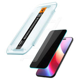 iPhone Air Spigen Glass tR EZ Fit Pro HD Screen Protection Glass - Privacy Function - Transparent