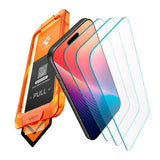 iPhone 17 Pro Max Spigen Screen Protector with AlignMaster - 3 pcs. - Transparent