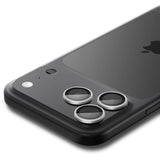 iPhone 17 Pro / 17 Pro Max / 16 Pro / 16 Pro Max / 15 Pro / 15 Pro Max / 14 Pro / 14 Pro Max Spigen Glass tR EZ Fit Optik Pro Camera Lens Protection Glass - 2 pcs - Silver