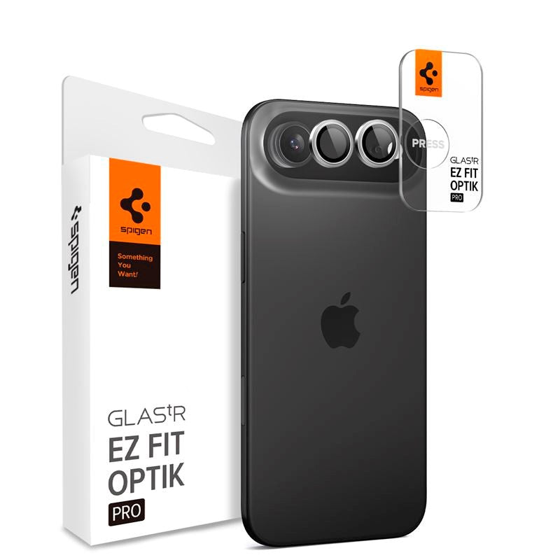 iPhone Air Spigen Glass tR EZ Fit Optik Pro Camera Lens Protector Glass - 2 pcs - Silver