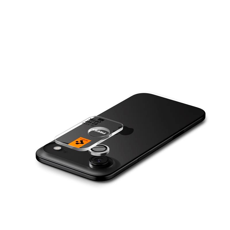 iPhone Air Spigen Glass tR EZ Fit Optik Pro Camera Lens Protector Glass - 2 pcs - Silver