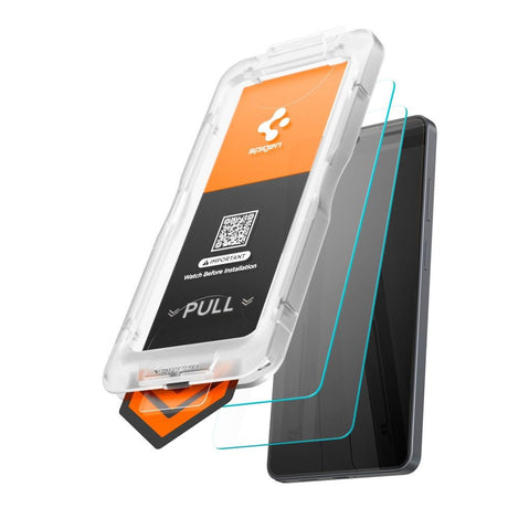 Samsung Galaxy S26 Ultra Spigen Glass tR EZ Fit Pro HD Screen Protection Glass - 2 pcs - Transparent