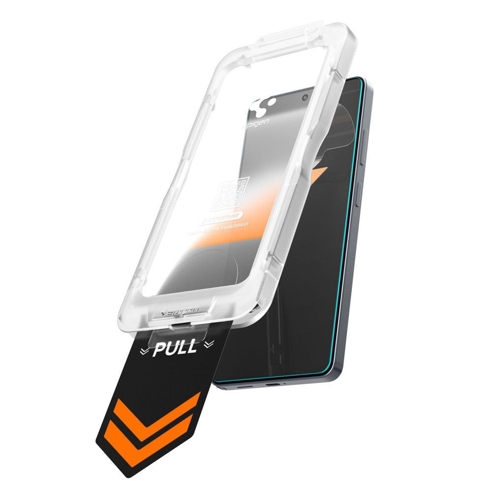 Samsung Galaxy S26 Ultra Spigen Glass tR EZ Fit Pro HD Screen Protection Glass - Privacy Function - 2 pcs - Transparent