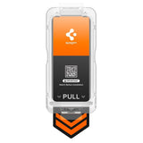 Samsung Galaxy S26 Spigen Glass tR EZ Fit Pro HD Screen Protection Glass - Privacy Function - 2 pcs - Transparent