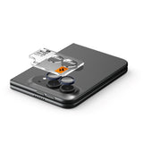 iPhone Duo Spigen Glass tR EZ Fit Optik Pro Camera Lens Protector - 2 pcs - Black