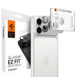 iPhone 18 Pro Max Spigen Glass tR EZ Fit Optik Pro XL Camera Lens Protector - Silver