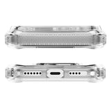 iPhone 17 Pro Max ITSKINS Hybrid MagClear Case - MagSafe Compatible - Transparent