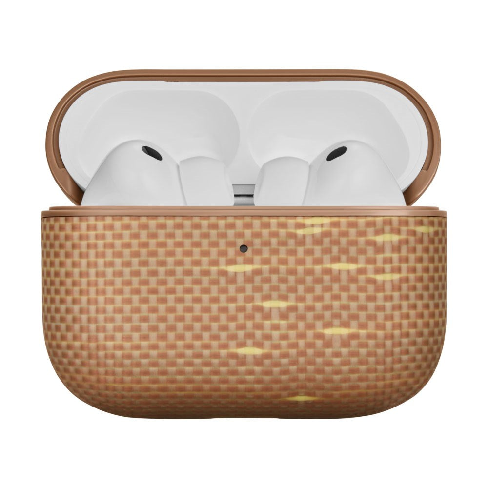 Apple AirPods Pro (3. gen.) PITAKA Aramid Fiber Case - Golden Glint