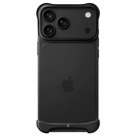 iPhone 18 Pro Max Arc Pulse Aluminum Bumper Case - Matte Black