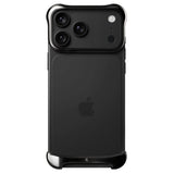 iPhone 18 Pro Max Arc Pulse Titanium Bumper Case - Onyx Black