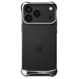 iPhone 18 Pro Arc Pulse Aluminum Bumper Case - Silver