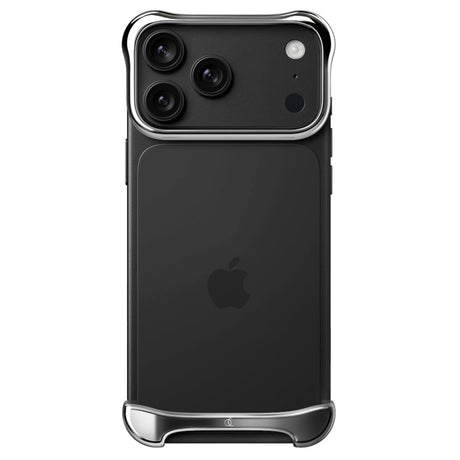 iPhone 18 Pro Arc Pulse Aluminum Bumper Case - Silver