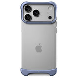 iPhone 18 Pro Max Arc Pulse Aluminum Bumper Case - Matte Light Blue
