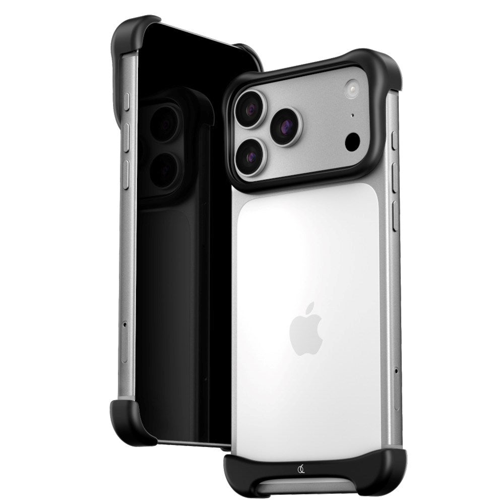 iPhone 18 Pro Arc Pulse Aluminum Bumper Case - Matte Black