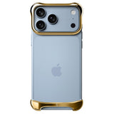 iPhone 18 Pro Max Arc Pulse Aluminum Bumper Case - Gold