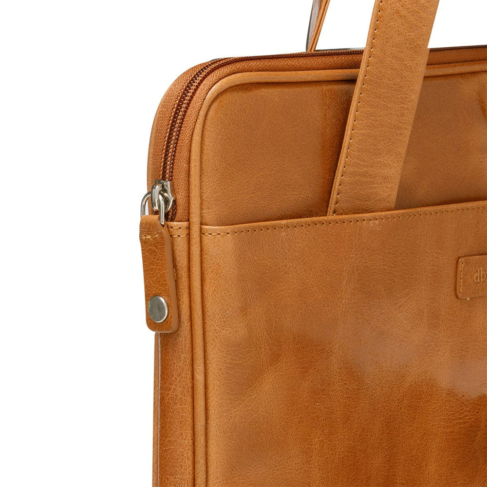 dbramante1928 Silkeborg Genuine Leather MacBook / Laptop Bag (240 x 330mm) 2. Gen - Tan