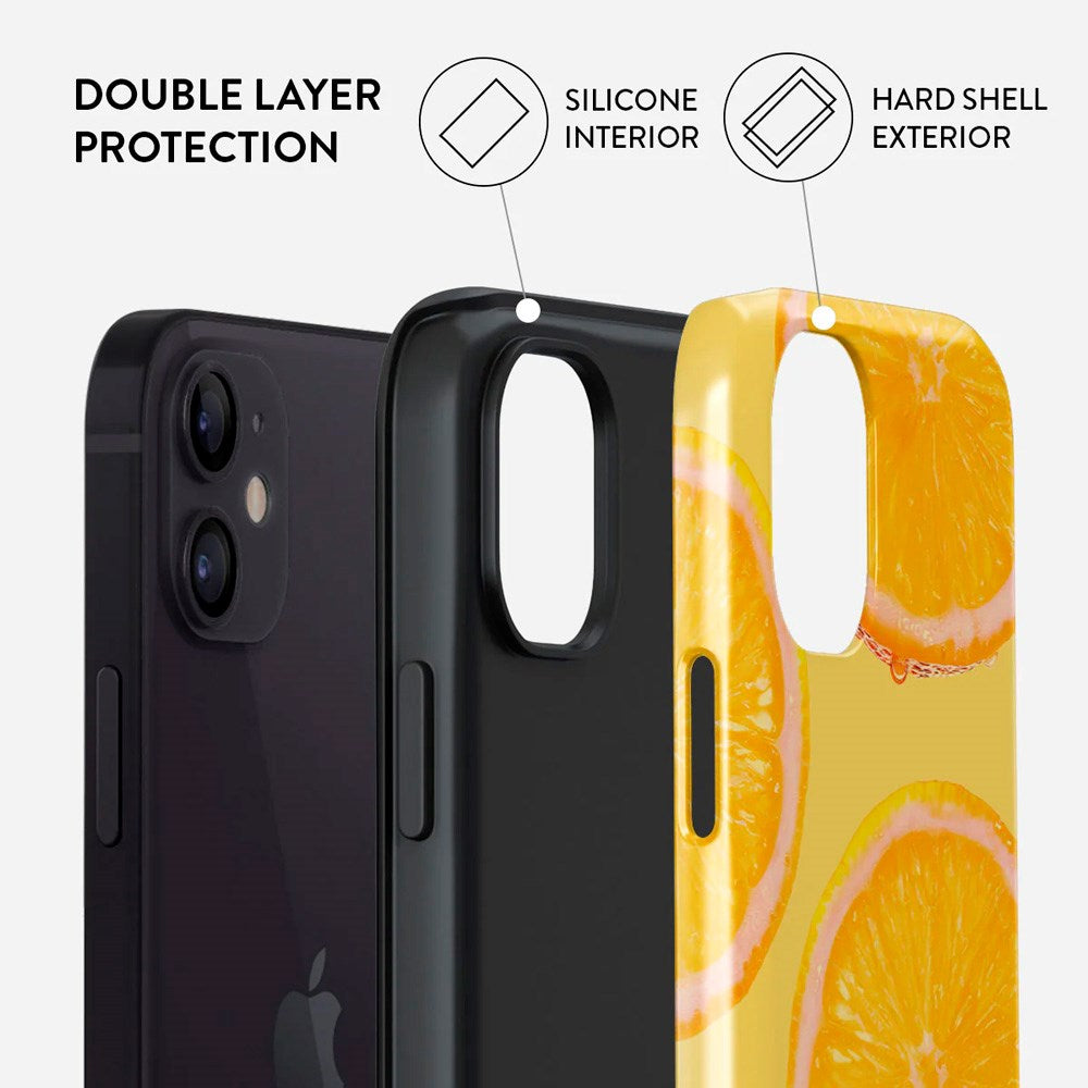 Burga iPhone 12 / 12 Pro Tough Fashion Case - Bitter