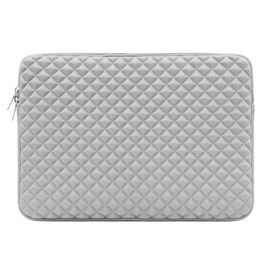 Shockproof Grid Sleeve (13") for MacBook/Laptop (34 x 24.5 cm) - Grey