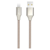 GreyLime Braided USB-A to Lightning Cable 2 m - Beige