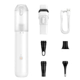 Baseus A3lite Vacuum Cleaner - Wireless Vacuum Cleaner for Car with Pump Function - White