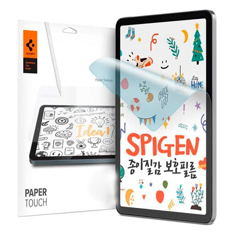 Spigen iPad Air (2022 / 2020) / Pro 11 (2022 / 2021 / 2020 / 2018) Paper Touch Protective Film - Case-Friendly - Transparent