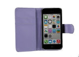 Card Wallet Case iPhone 5C - Purple