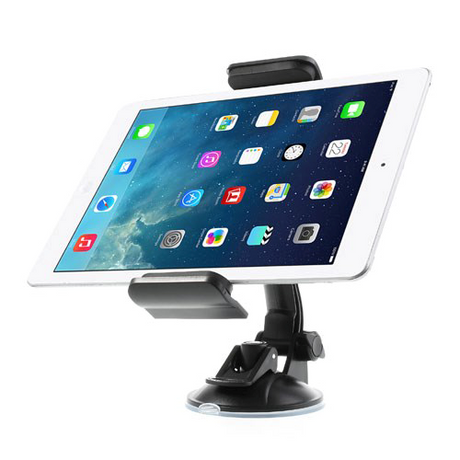 Universal 360° Tablet Holder for Car 7-11" - Black