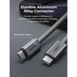 Aukey CB-DCC061 Circlet Blink 60W USB-C to USB-C Cable - 1m - Grey