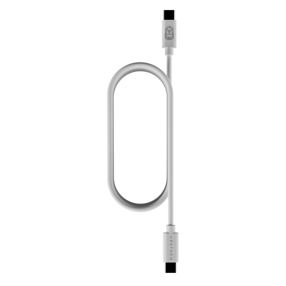 Upström Cirkulär USB-C to USB-C Cable 100W - 2.5m - White