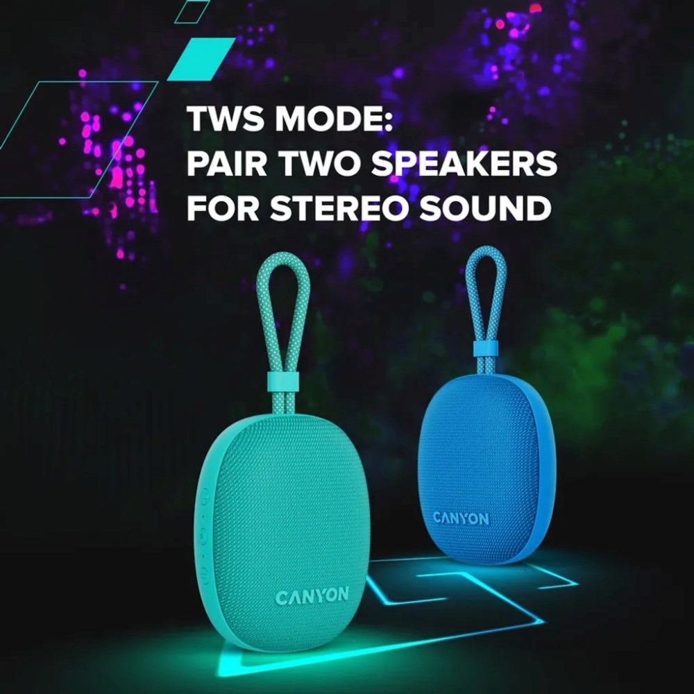Canyon OnMove 12 Bluetooth Speaker - 5W - Pink