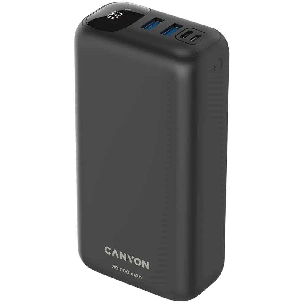 Canyon PB301 20W PowerBank - 30.000 mAh - Black