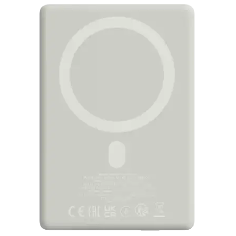 Canyon OnPower 500  5000 mAh PowerBank - MagSafe Compatible - Beige