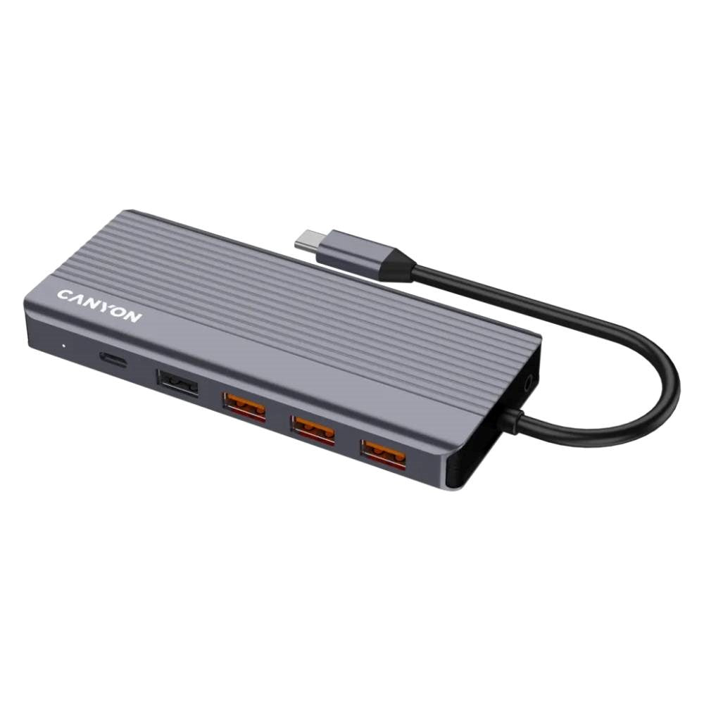 Canyon DS16 13-in-1 USB-C Hub - Grey