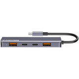 Canyon DS18 100W 5-in-1 USB-C Hub - Grey