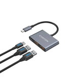 Canyon DS3 3-in-1 USB-C Hub - Grey