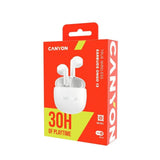 Canyon OnGo 13 True Wireless In-Ear Headphones - White