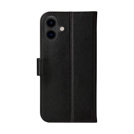 iPhone 16 Plus dbramante1928 Copenhagen Slim Genuine Leather Case with Wallet - Black