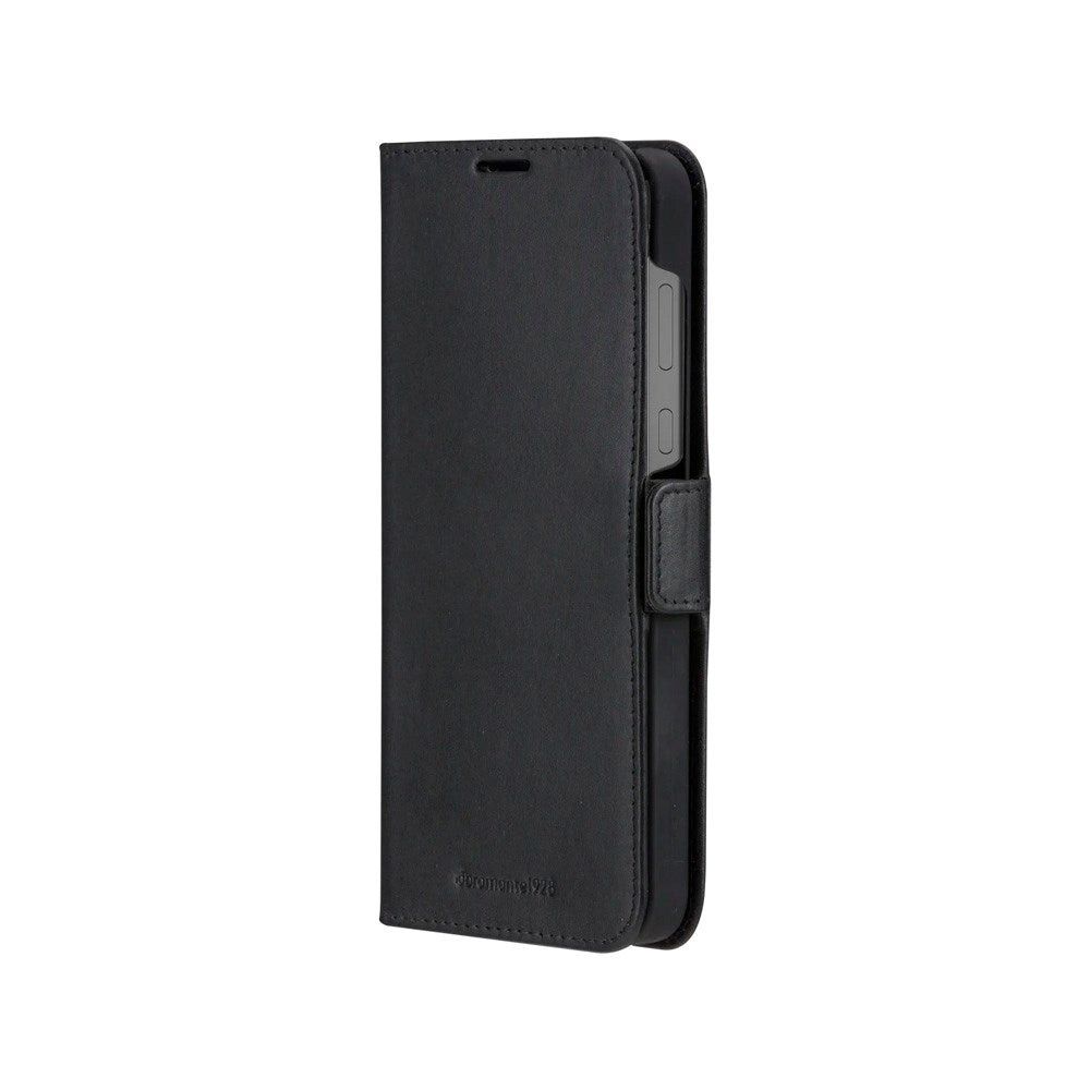 Samsung Galaxy S24 FE dbramante1928 Copenhagen Genuine Leather Flip Case with Wallet - Black