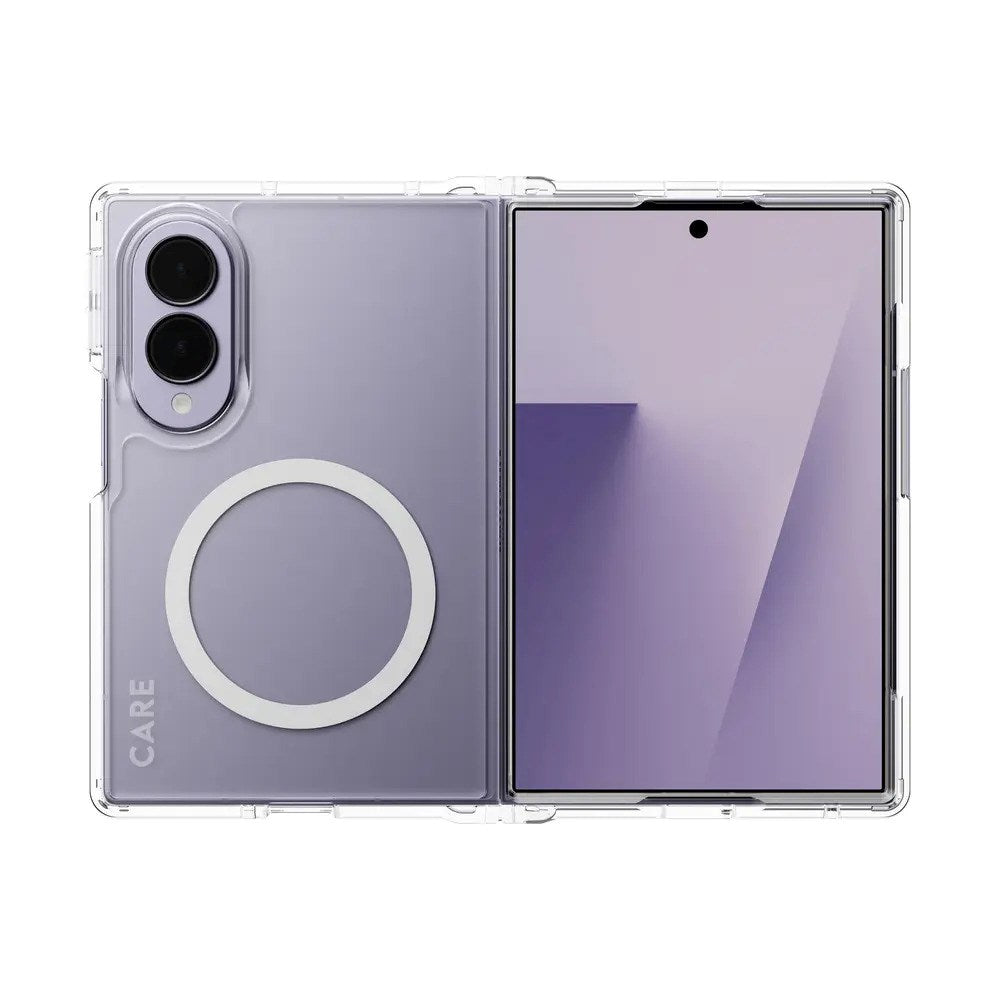 Samsung Galaxy Z Fold8 CARE™ by PanzerGlass® Urban Combat Case - Qi Compatible - Transparent
