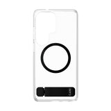 Samsung Galaxy S26 Ultra CARE by PanzerGlass Feature Kickstand Case - Qi Compatible - Transparent / Black