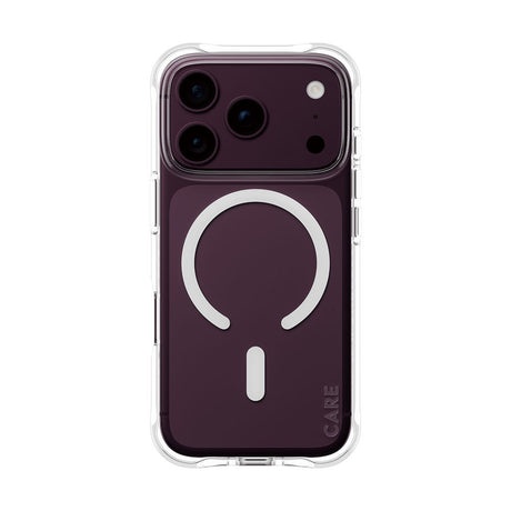 iPhone 18 Pro / 17 Pro CARE by PanzerGlass Fashionable Samba Case - MagSafe Compatible - Transparent