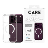 iPhone 18 Pro / 17 Pro CARE by PanzerGlass Fashionable Samba Case - MagSafe Compatible - Transparent