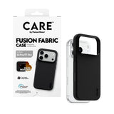 iPhone 18 Pro / 17 Pro CARE by PanzerGlass Fusion Fabric Case - MagSafe Compatible - Black